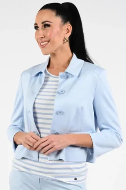 Marc Cain AA 31.01 J24 Blazer Licht blauw