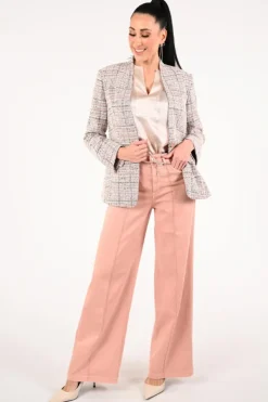 Marc Cain AC 55.04 J61 Blouse korte mouw Licht roze