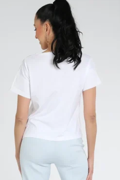 Marc Cain AC 48.26 J27 T-shirt korte mouw Wit