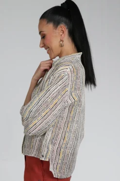 Marc Cain AC 51.39 W51 Blouse lange mouw Geel