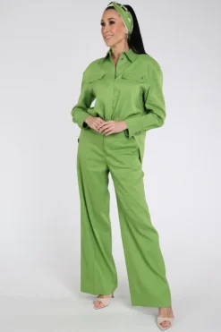 Marc Cain AC 81.69 W70 Broek Groen