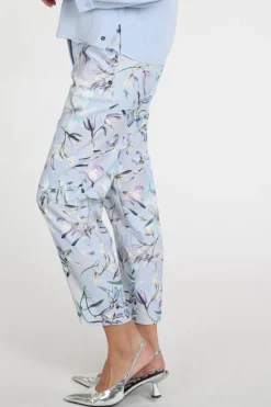 Marc Cain AC 81.51 W37 Broek Licht blauw
