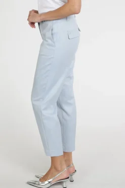 Marc Cain AC 81.51 W34 Broek Licht blauw