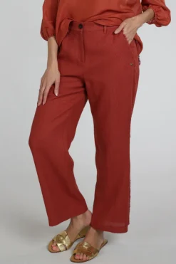 Marc Cain AC 81.75 W62 Broek Vicuna