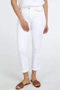 Marc Cain AS 82.26 D15 Jeans White denim