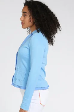 Marc Cain AS 34.19 J55 Blazer Licht blauw