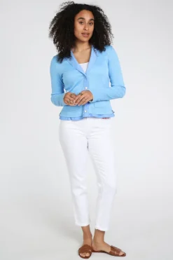 Marc Cain AS 34.19 J55 Blazer Licht blauw