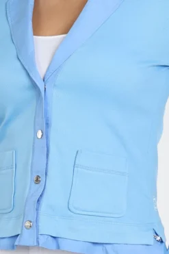 Marc Cain AS 34.19 J55 Blazer Licht blauw