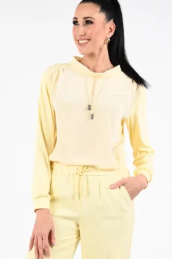 Marc Cain AS 55.05 J67 Blouse lange mouw Geel