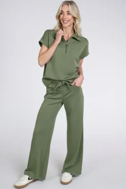 Marc Cain AS 81.58 J58 Joggingbroek Olijf