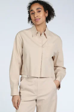 Marc Cain AS 51.13 W80 Blouse lange mouw Zand