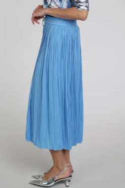 Marc Cain AS 71.09 W39 Rok wijd lang Licht blauw