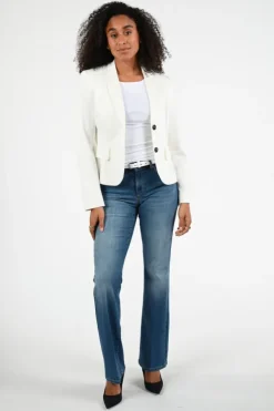 Marc Cain +E 34.10 J24 Blazer Off white