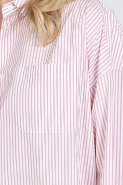 MaxMara Aureo mm10165 Blouse lange mouw Roze
