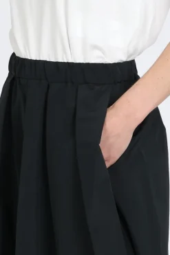 MaxMara Curvato mm10197 Rok wijd lang Zwart