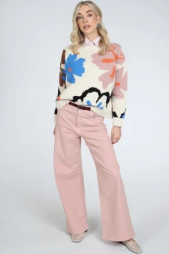 MaxMara Medina mm10426 Jeans Roze