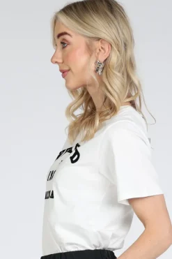 MaxMara Tenue mm13190 T-shirt korte mouw Wit