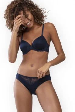 MEY Luxurious74284 Bi-stretch bra marine