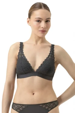 MEY Poetry Temptation1150022 Triangle bra antraciet