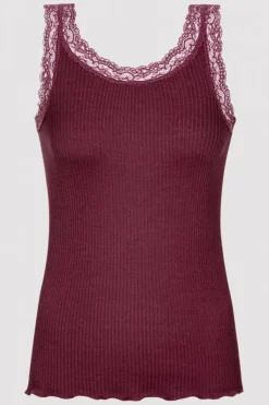 MEY Wool Expressive1110067 Top donker rood