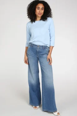 Monari 410174 Sweater Licht blauw