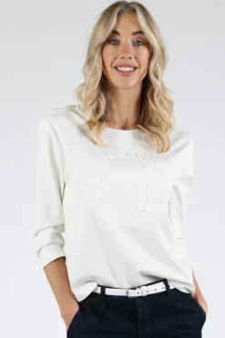 Monari 410174 Sweater Wit