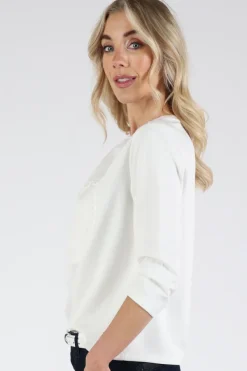 Monari 410174 Sweater Wit