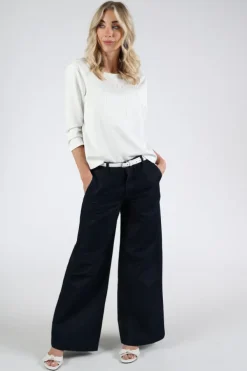 Monari 410174 Sweater Wit