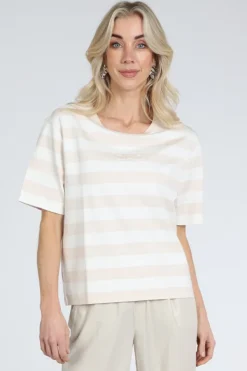 Monari 410126 T-shirt korte mouw Zand