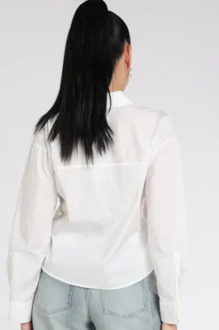 Moscow Julia 124-05 Blouse lange mouw Wit