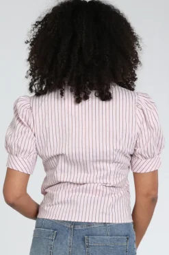 Neo Noir 169900 Blouse korte mouw Roze
