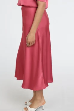 Neo Noir Bovary skirt Rok wijd lang Cerise