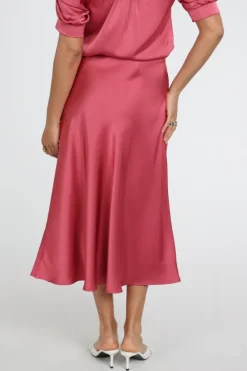 Neo Noir Bovary skirt Rok wijd lang Cerise