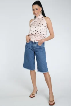 Neo Noir Jos big dot Top Roze
