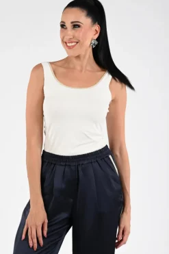 Nukus Juba Top Off white