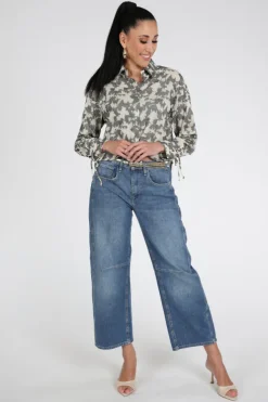 Nukus NKS02248 Blouse lange mouw Off white