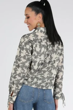 Nukus NKS02248 Blouse lange mouw Off white