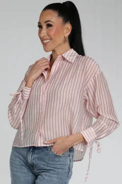 Nukus NKS02165 Blouse lange mouw Roze
