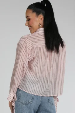 Nukus NKS02165 Blouse lange mouw Roze