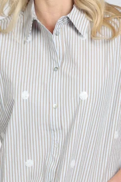 Nukus NKS02256 Blouse mouwloos Licht blauw