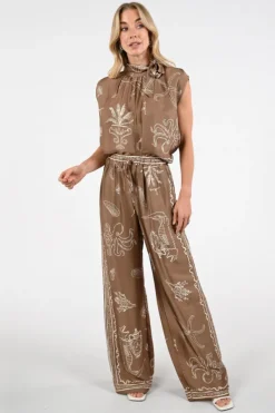 Nukus NKS09106 Broek Bruin