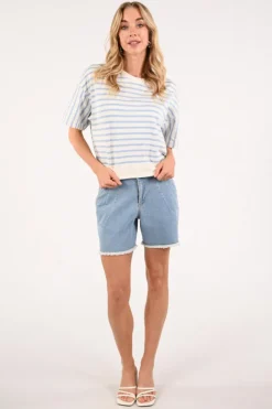 Nukus NKS09067 Short Blue denim