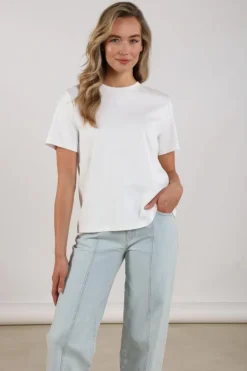 Nukus NKS04012 T-shirt korte mouw Off white