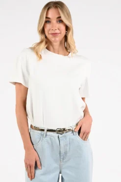 Nukus NKS04012 T-shirt korte mouw Off white