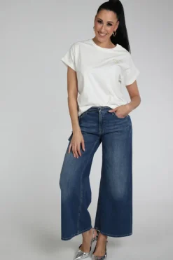 Nukus NKS04008 T-shirt korte mouw Off white
