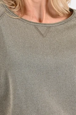 Nukus NKS01085 T-shirt korte mouw Olijf