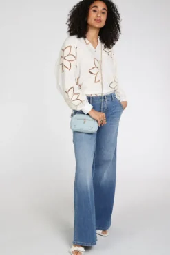 Ornella tas Tas Vergrijsd blauw