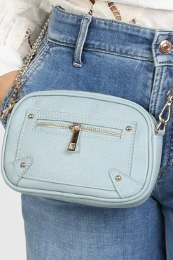 Ornella tas Tas Vergrijsd blauw
