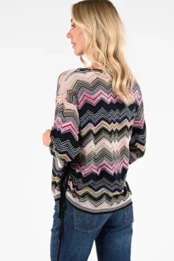 Oui 96767 Pull korte mouw Roze