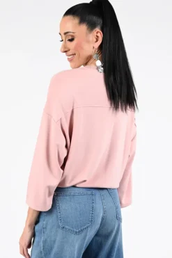 Oui 97811 Sweater Roze